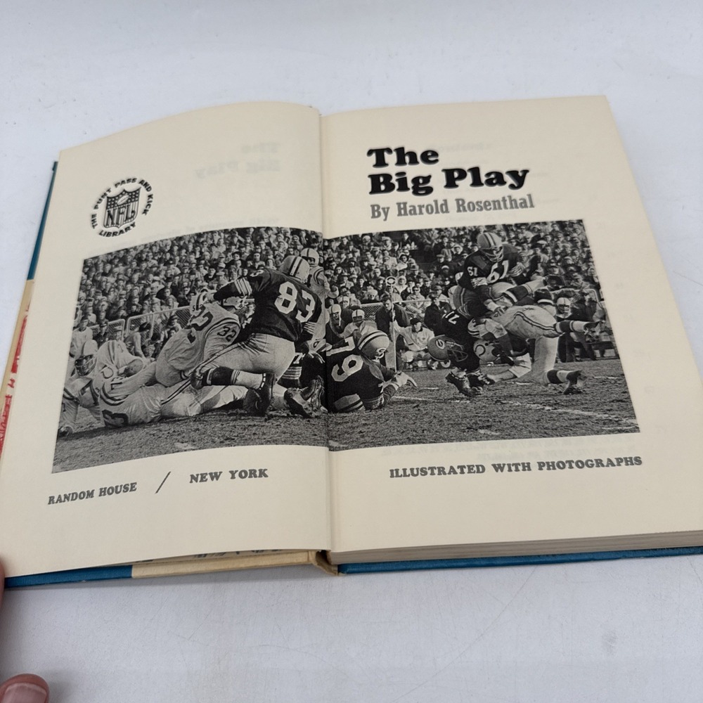Vintage NFL Hardback Books More Championship Teams & The Big Play Lot of 2 - Picture 5 of 16